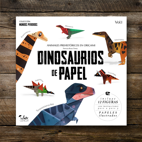 Dinosaurios de papel. Animales prehistóricos en origami | Librería Árbol  Rojo